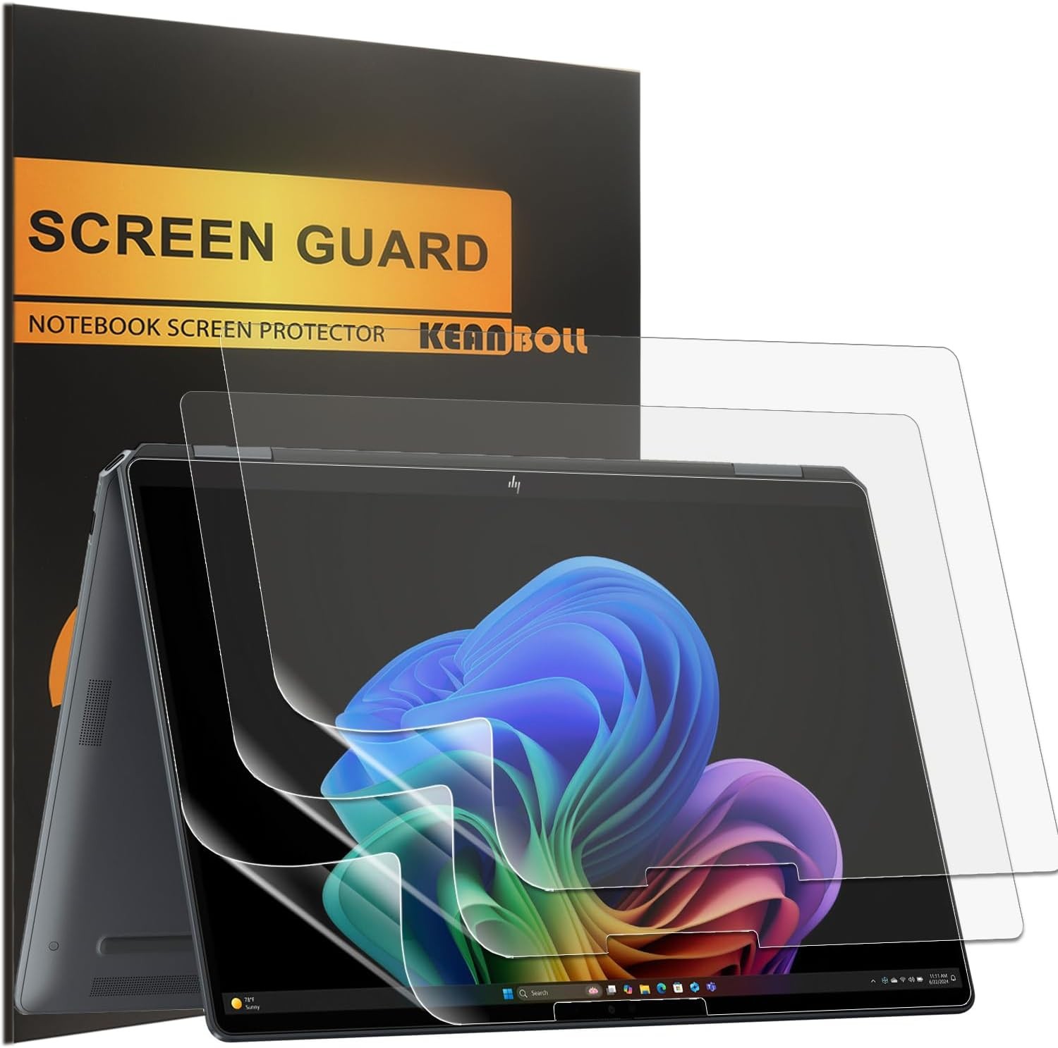 3-Pack of Matte Screen Protectors for 16" HP OmniBook X Flip Laptop