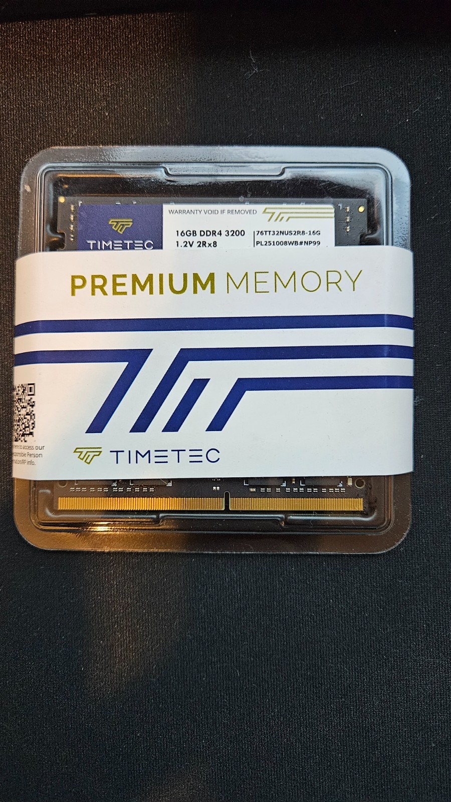 260-Pin 32GB RAM Kit, 2x16GB SODIMM, 3200MHz for Compatible Laptops