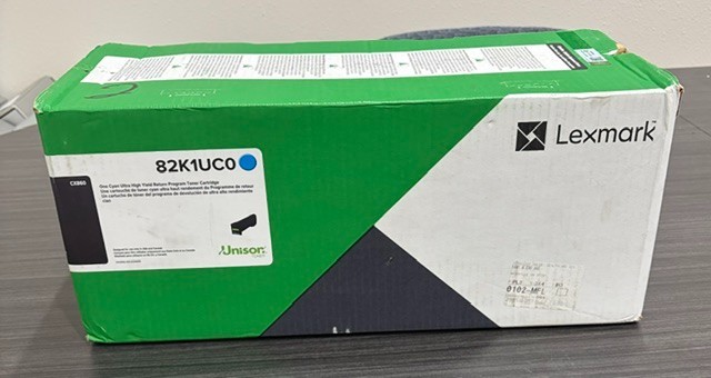 Lexmark Toner Ctg 82K1UC0 Cyan for Lexmark CX860de