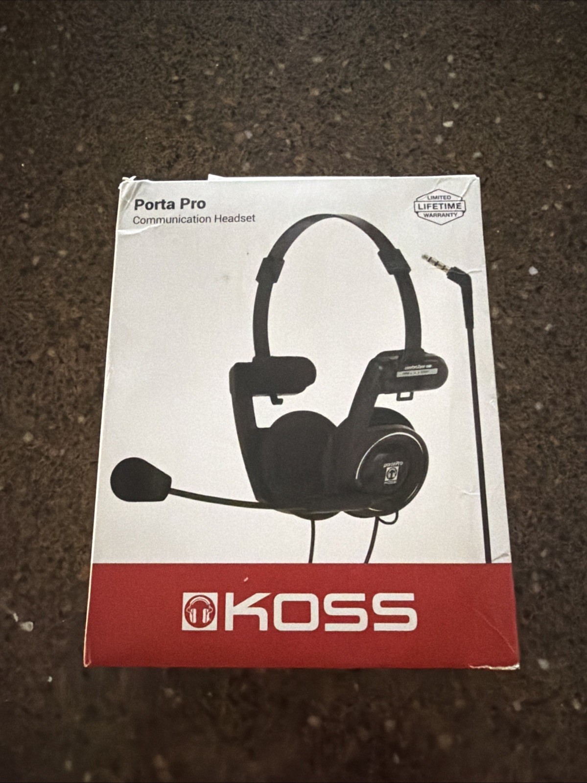 Ports Pro Communication Headset Open Box But New Never Used