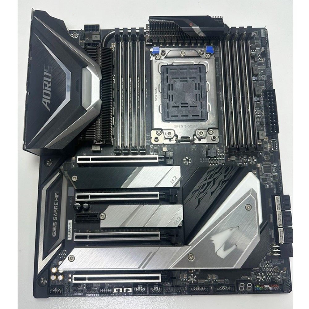 For GIGABYTE X399 AORUS XTREME Socket TR4 DDR4 Motherbroad Test ok