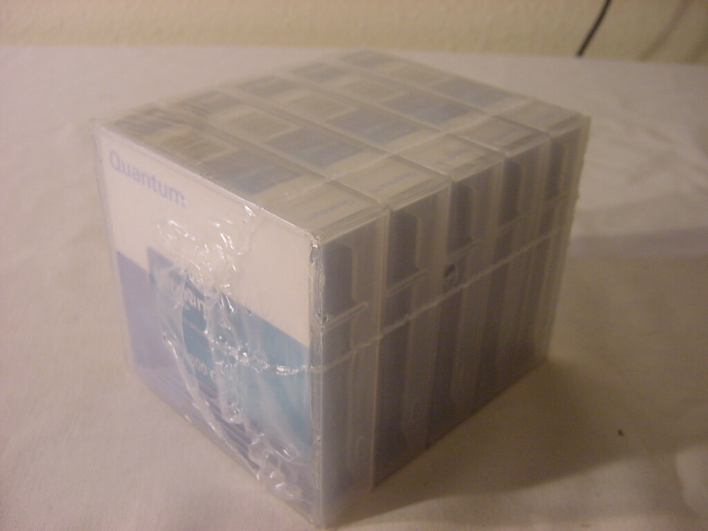 (5) NEW SEALED QUANTUM ULTRIUM 3 DATA CARTRIDGE 400/800GB