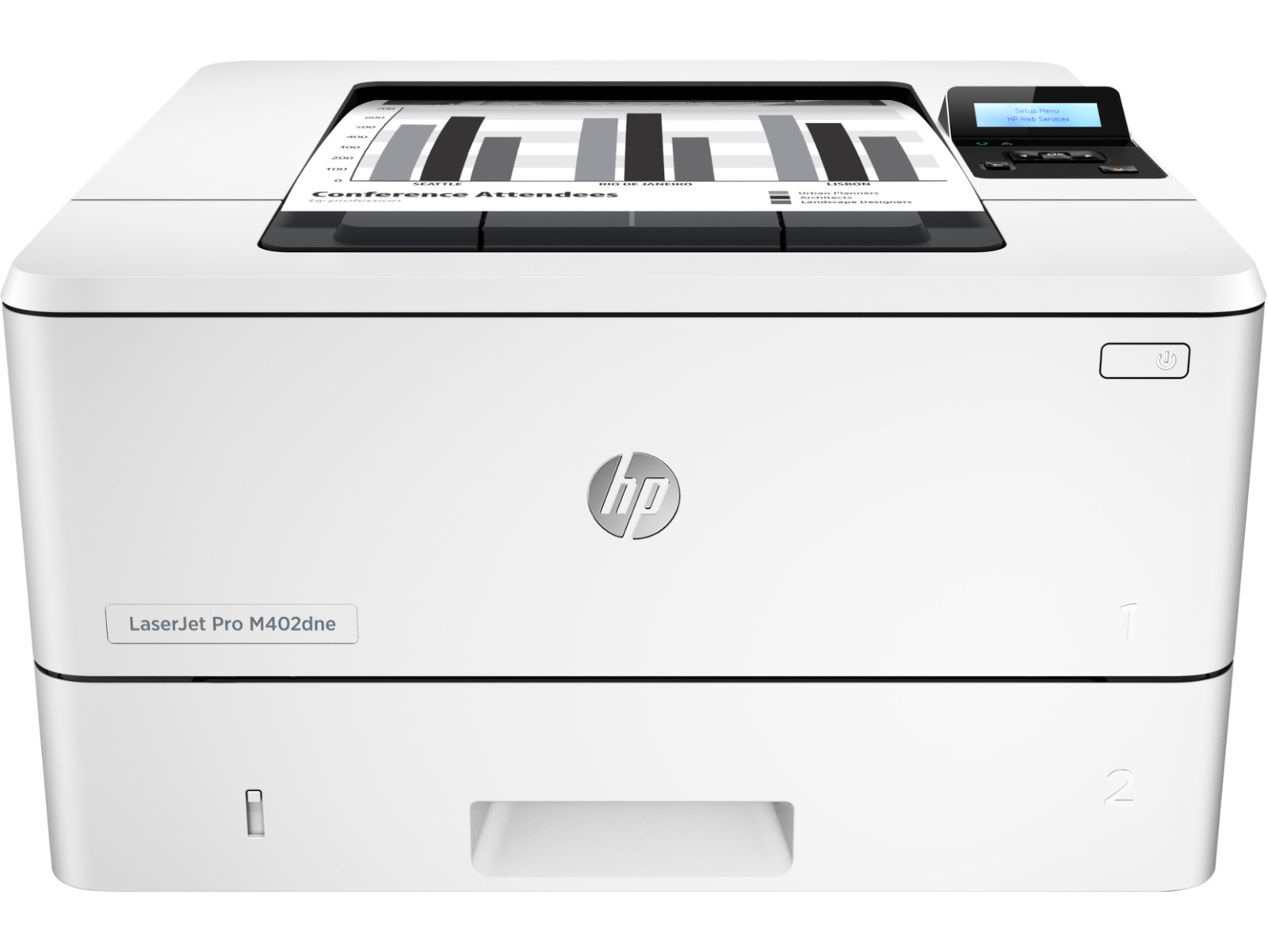 HP LaserJet Pro M402dne Monochrome Laser Printer Brand New