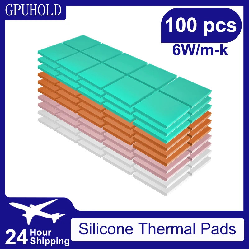 Thermal Conductive Silicone Pads M.2 SSD NVMe NGFF Thermal Pad For PC Laptop