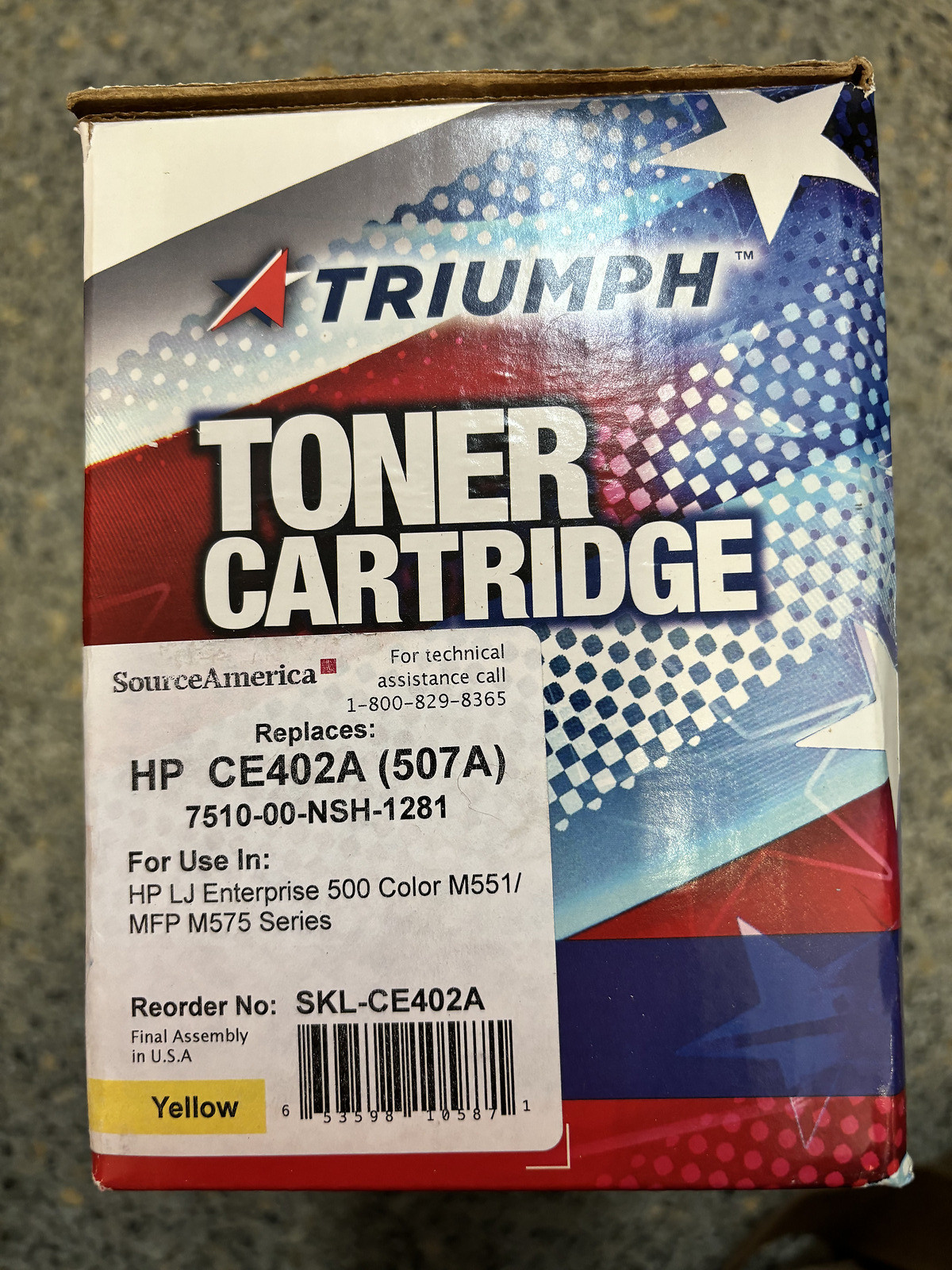 Triumph - Yellow - CE402A (507A)