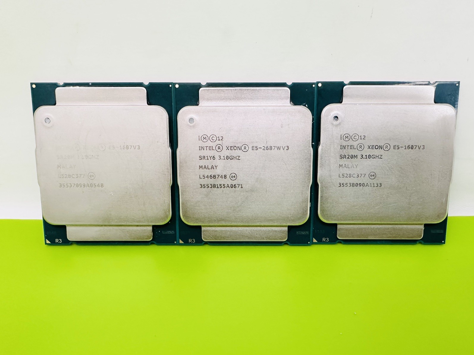 LOT OF 3: Intel Xeon E5-2687W v3 3.1GHz 25MB 10-Core 160W LGA2011-3 SR1Y6 *km