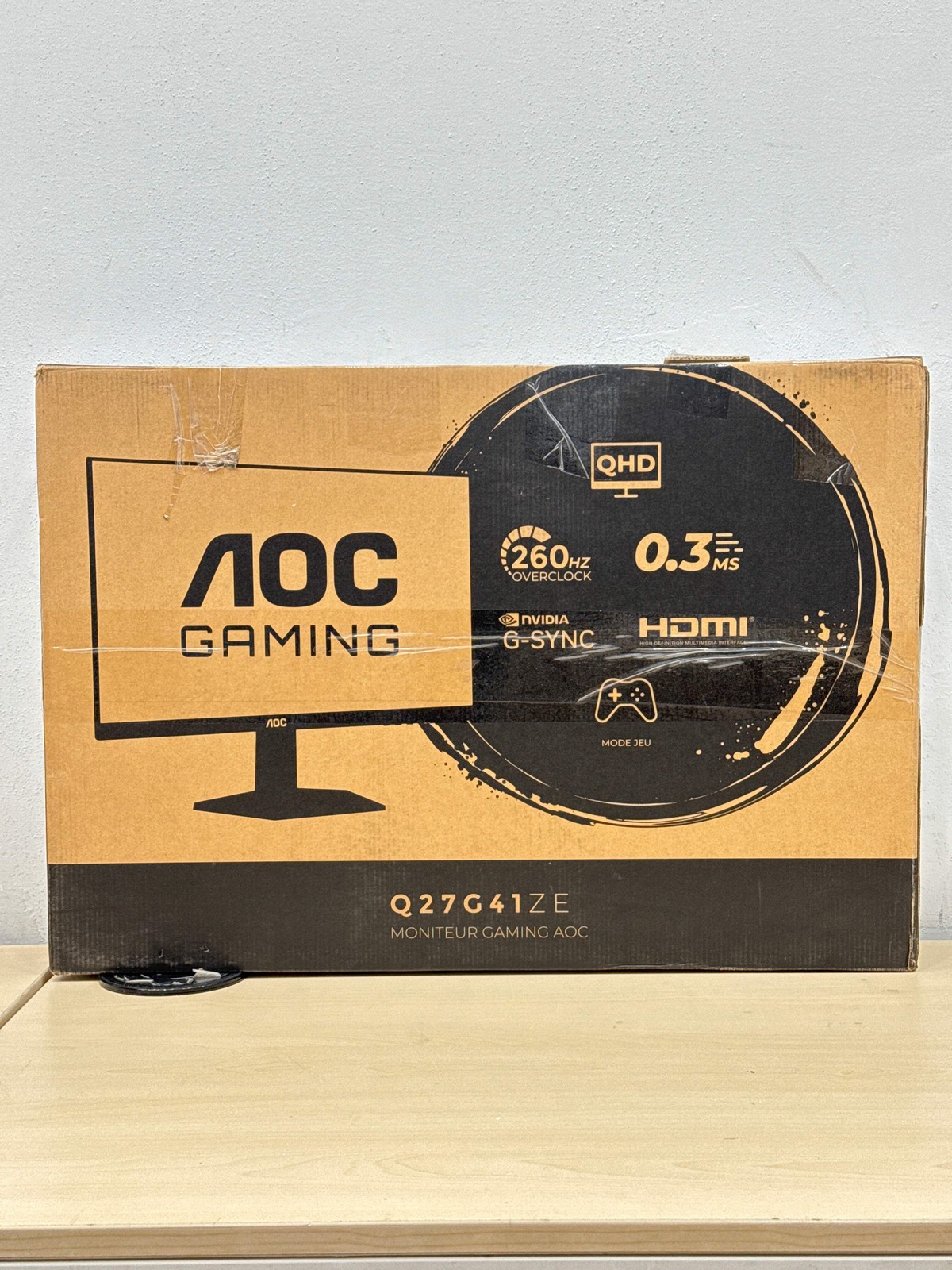 AOC 27 Inch QHD IPS Gaming Monitor 240Hz 0.3ms G-Sync Q27G41ZE