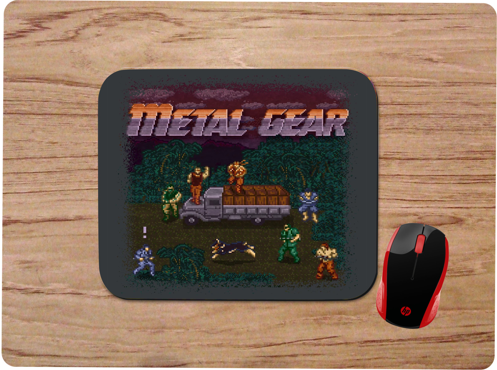 METAL GEAR NES DESIGN MOUSEPAD MOUSE PAD HOME OFFICE GIFT GAMING 