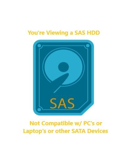 1x Bundle of 2 HUS724030ALS640 3.5" 3TB 7.2K RPM SAS 6G ENT GRADE HDD