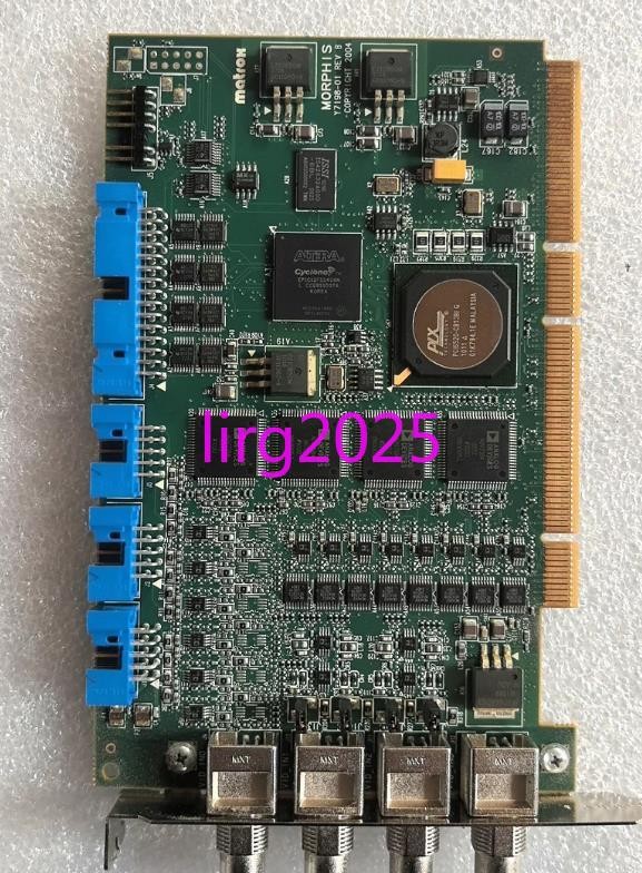 1pc used MATROX Morphis Y7198-01 REV B acquisition card