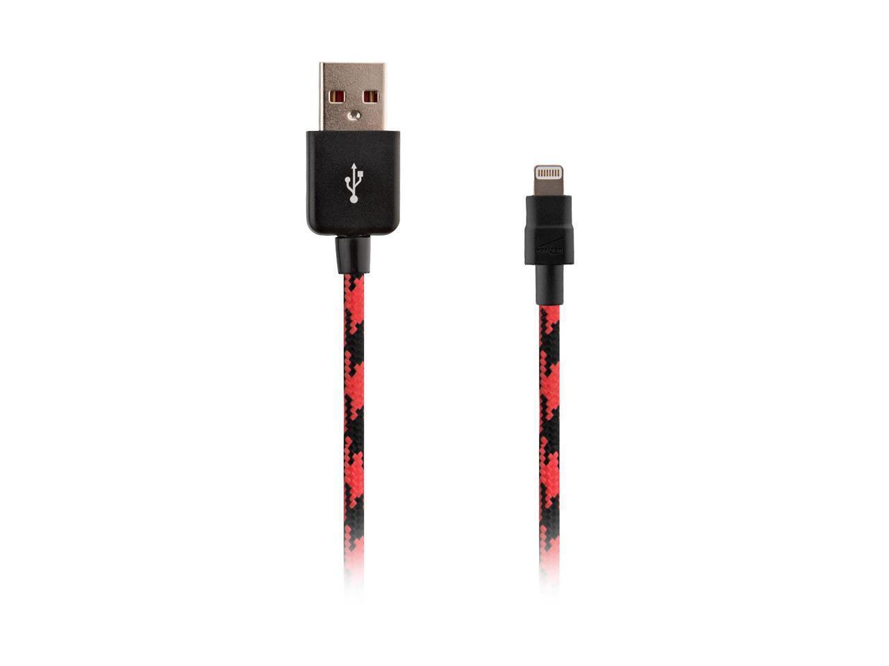 Verizon Braided Lightning Charge and Sync Cable for Apple iPhone 6, iPad Air,
