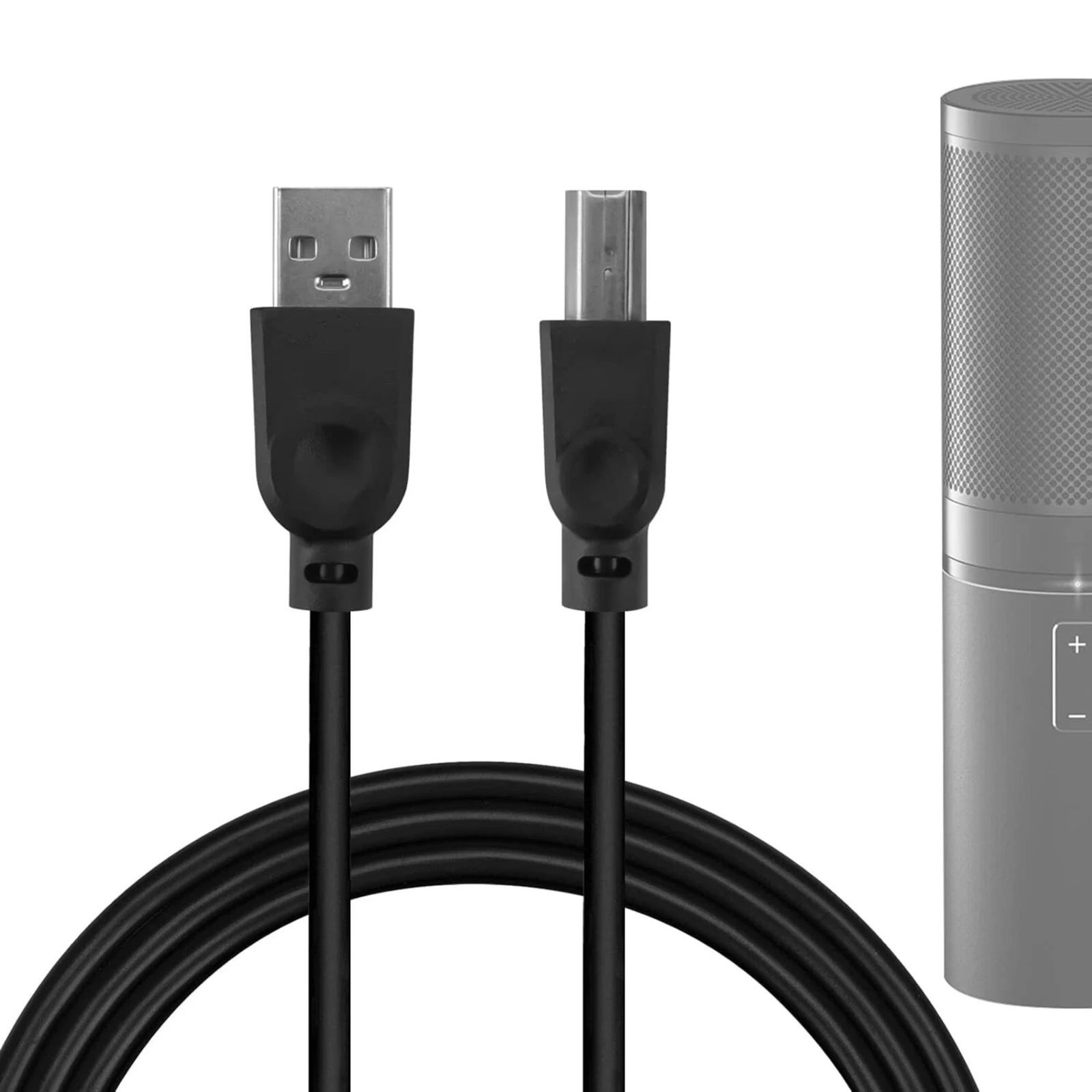 Geekria for Creators USB to USB-B Microphone Cable 8 ft