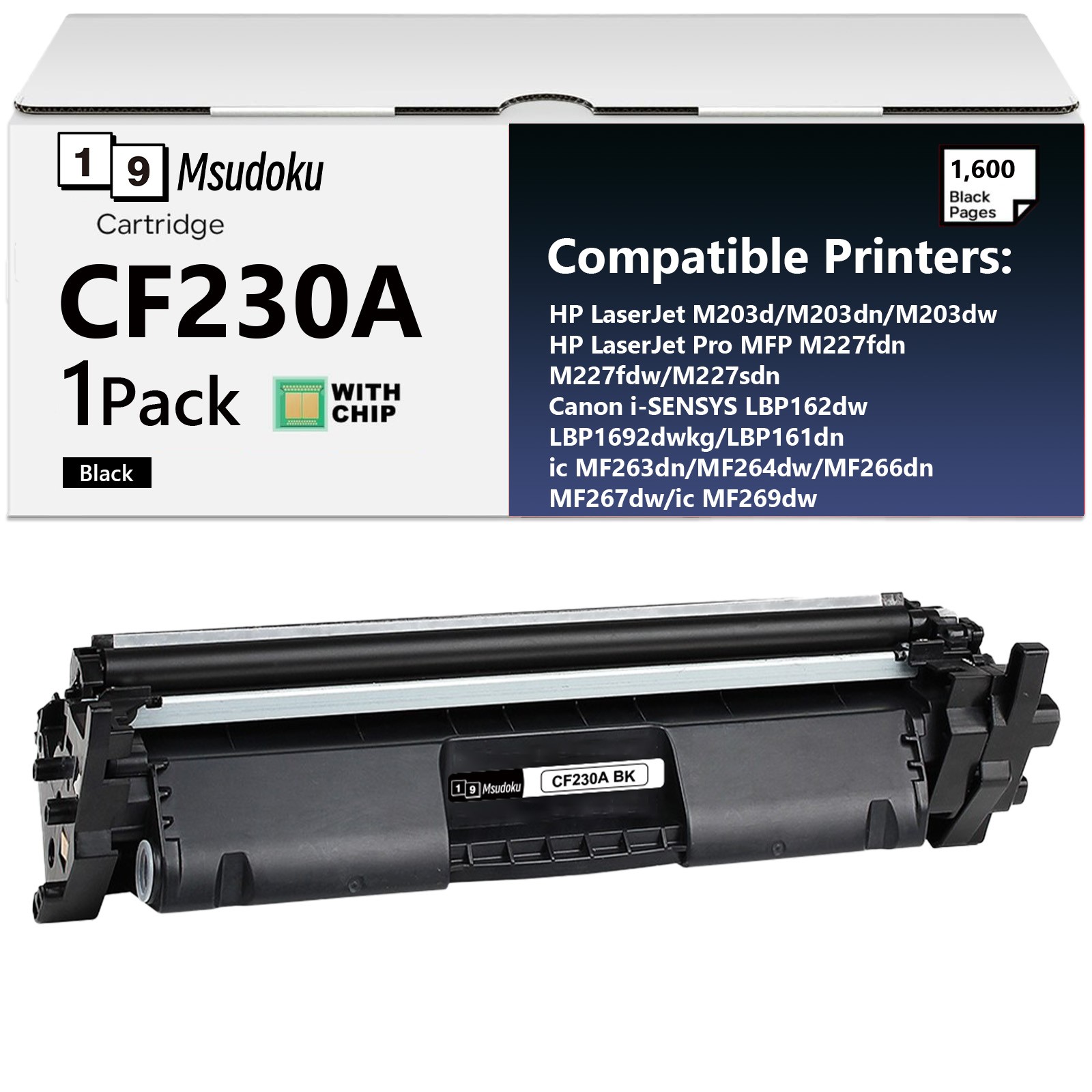 CF230X CF230A Toner for HP 30A 30X Toner LaserJet Pro M203dw M227fdw M227fdn LOT