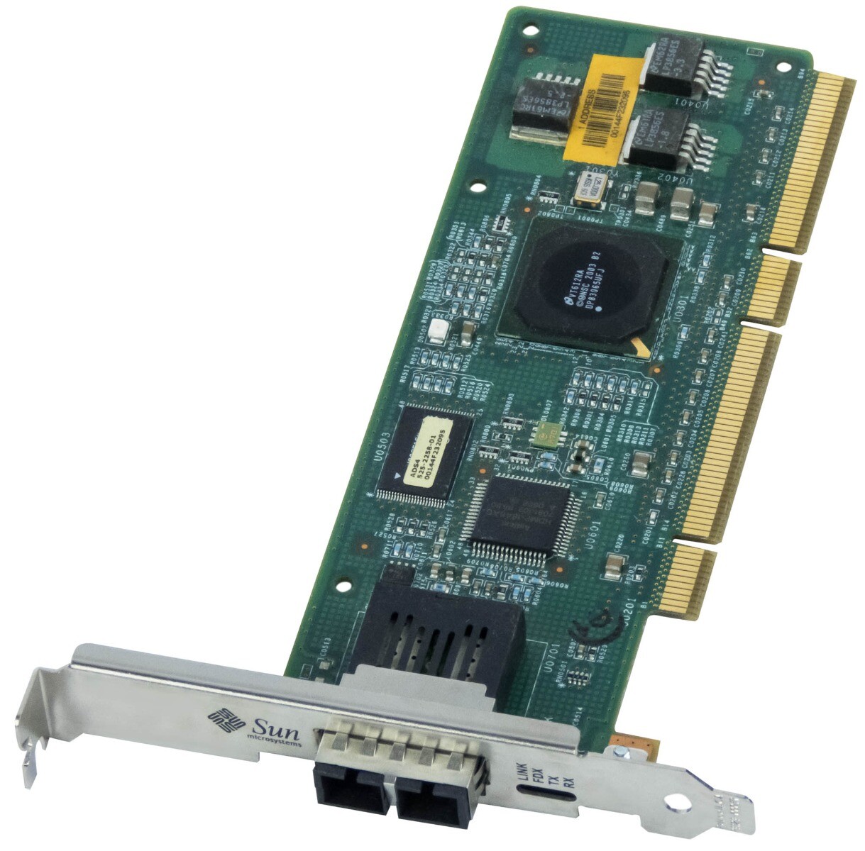 NETWORK GFS ETHERNET CARD SUN 501-7430-02 GIGASWIF MMF GIGABIT FIBER PCIX