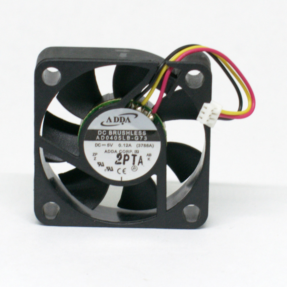 10pcs ADDA AD0405LB-G73 40x40x10mm 4010 5V 0.12A 3pin 7 Blades DC Brushless Fan