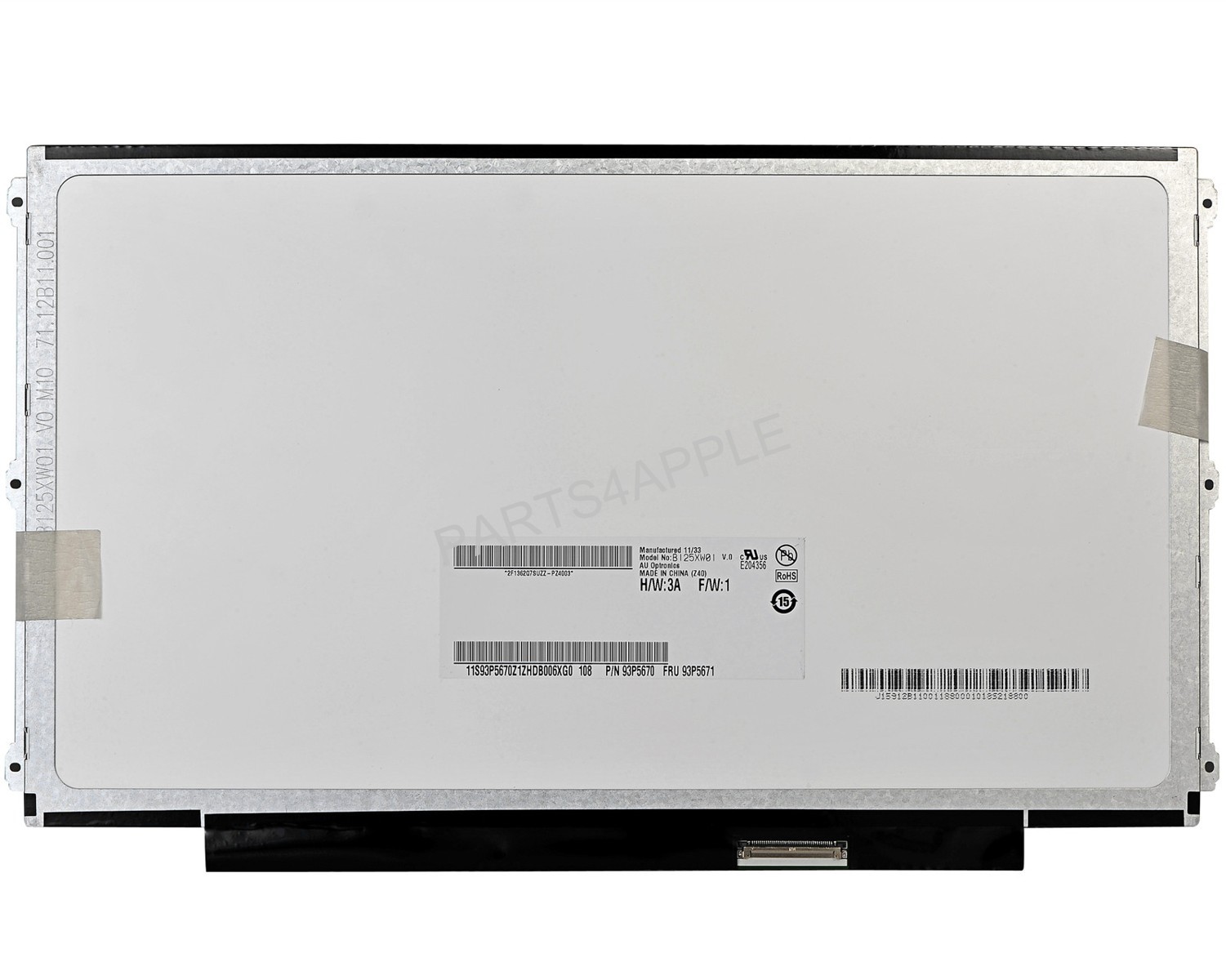 B125XW01 V.0 LTN125AT01 Lenovo U260 U201 X220 X230 laptop screen replacement