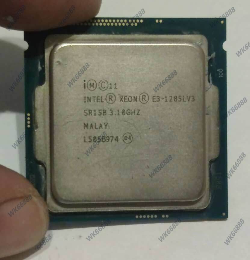 Intel Xeon E3-1285L V3 CPU processor 3.1GHz SR15B 4Core 8Thread 8M 65W LGA 1150 