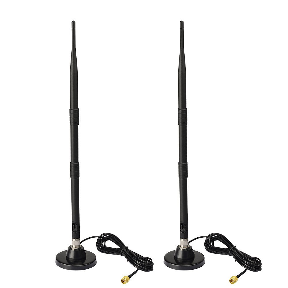 2x 9dbi 4G LTE external magnetic Antenna SMA Male For B311 B311s B311as Router