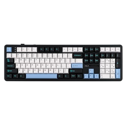 EPOMAKER AULA F108 Wireless Gaming Keyboard Full-Size Mechanical Keyboard with