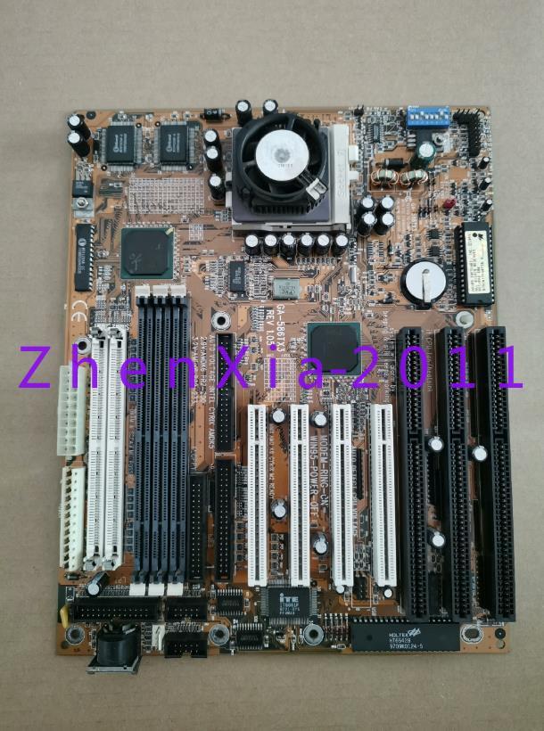 1pc used Gigabyte GA-586TX3 motherboard