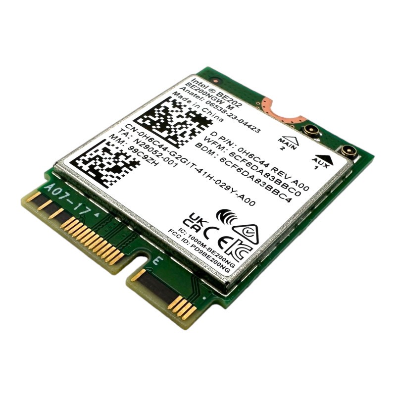 5W11H85441 - Card, WRLES, M.2, INTEL, BE200, WW 