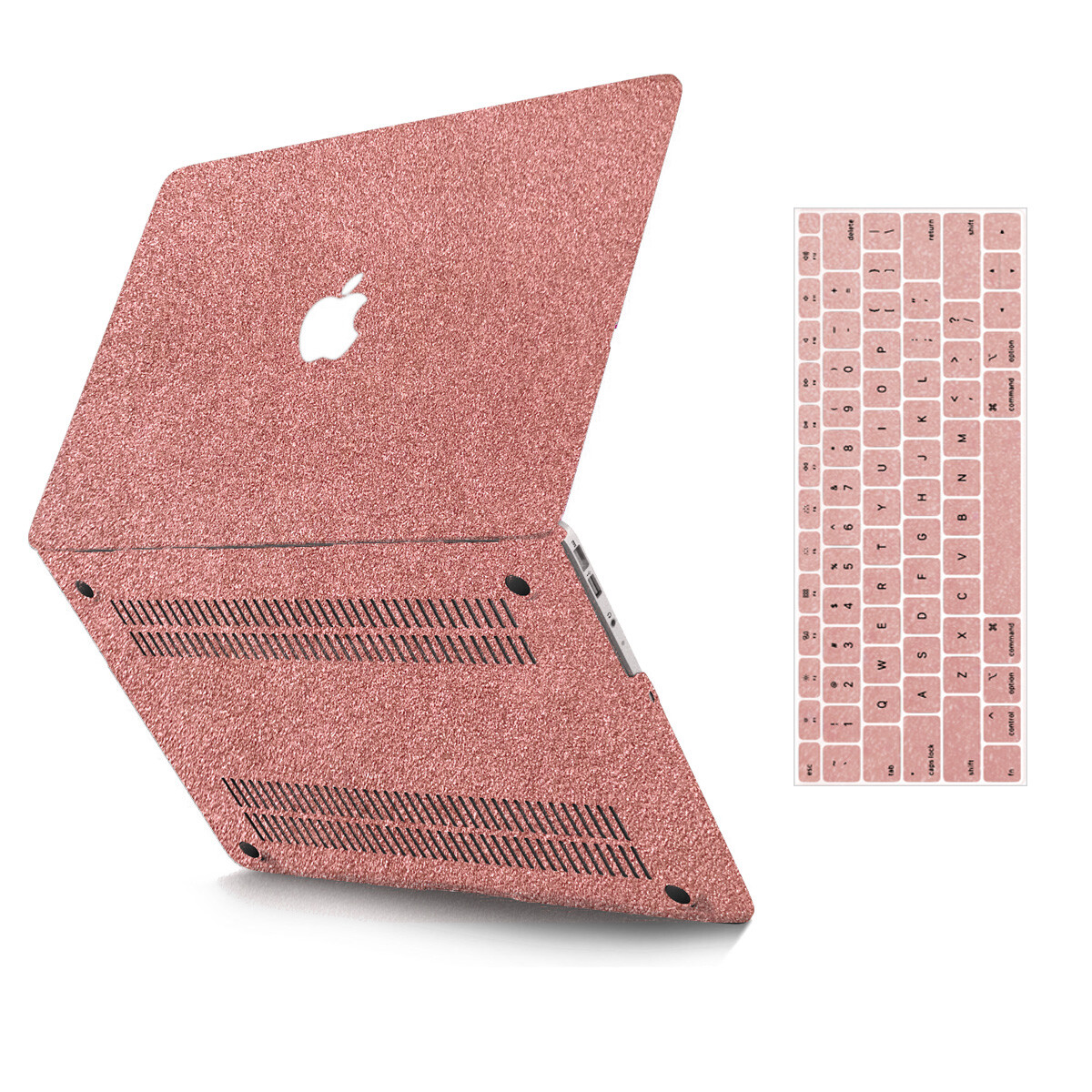 Bling Laptop Cut Out Hard Glitter Case Cover For Macbook Pro Air M1 M2 M3 M4 M5