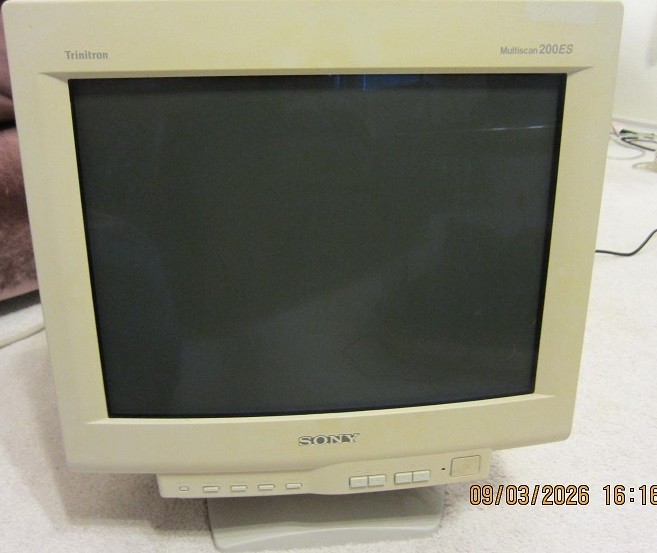 Sony cpd 200ES multiscan