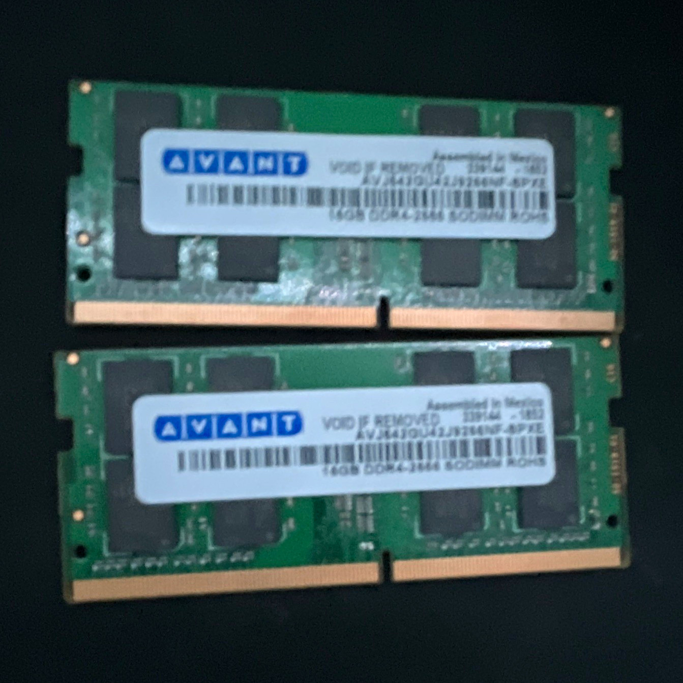 Avant 16GB (2x8GB) DDR4-2666 SO-DIMM 260-Pin Laptop RAM Non-ECC