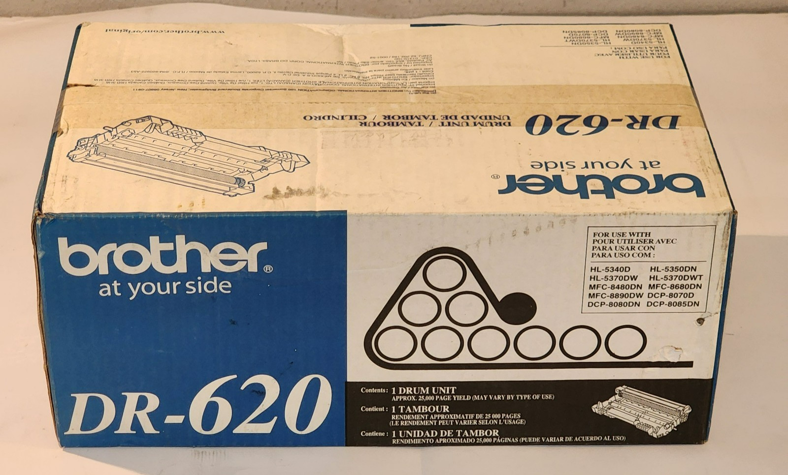 Brother DR-620 Drum Unit Genuine New Sealed Box