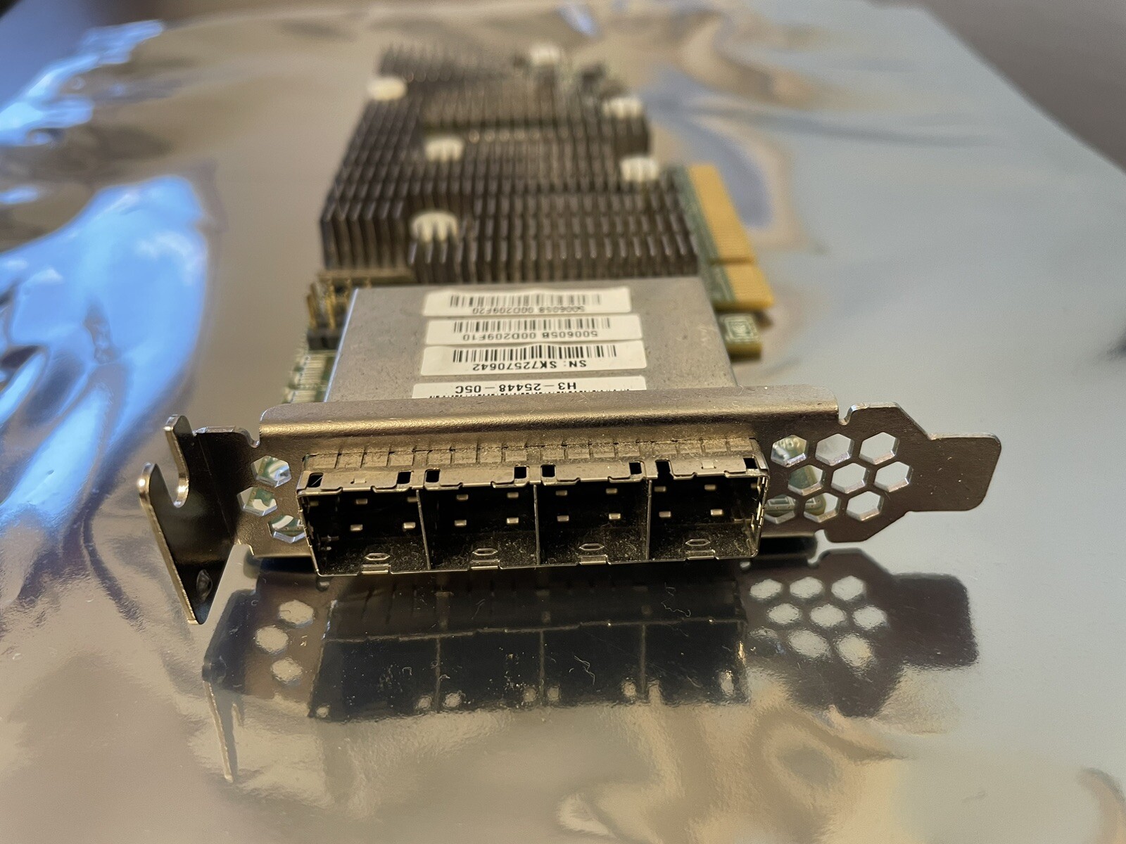 LSI 9206-16e Quad Port SAS 6Gb/s Host Bus Adapter Controller Card PCI-e H3-25448