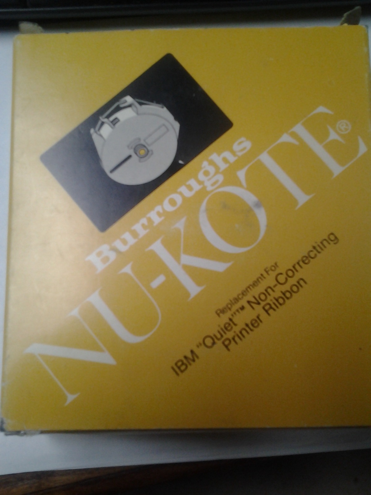 Burroughs Nu-Kote Replacement Printer Ribbon for IBM "Quietwriter" Printer Vtg
