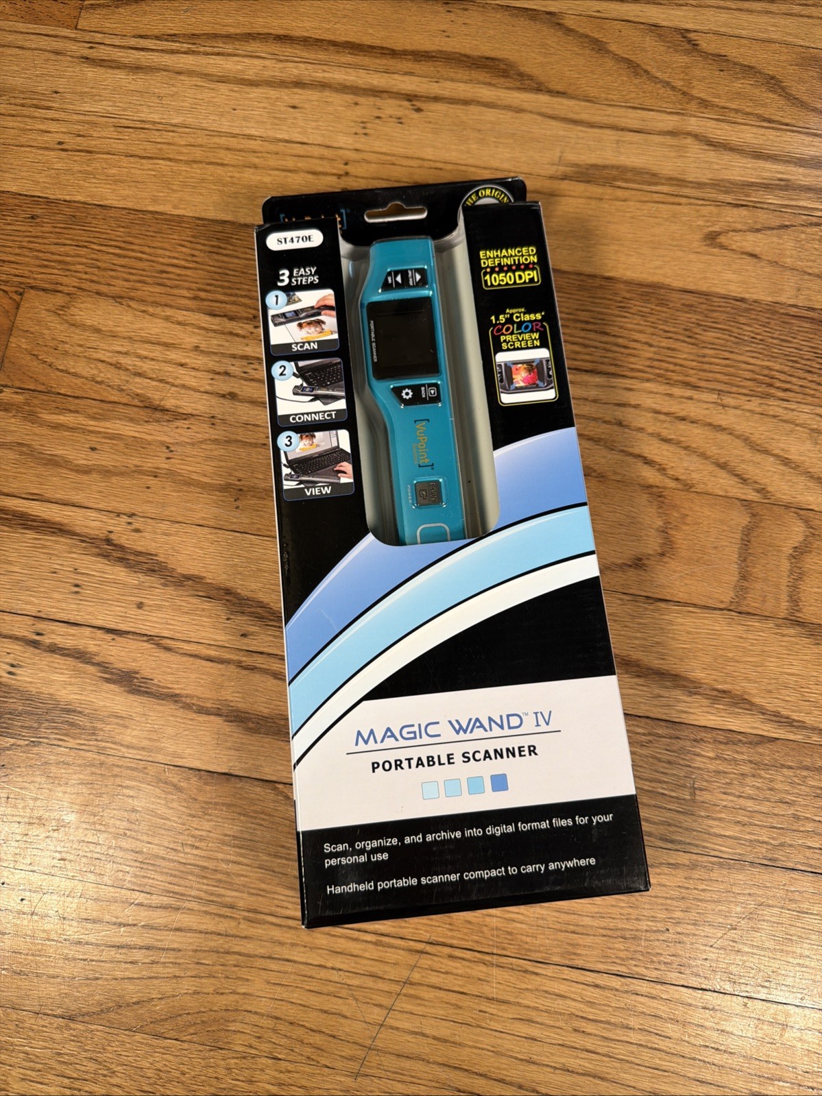 Vupoint Magic Wand 4 Portable Scanner Model ST470E New