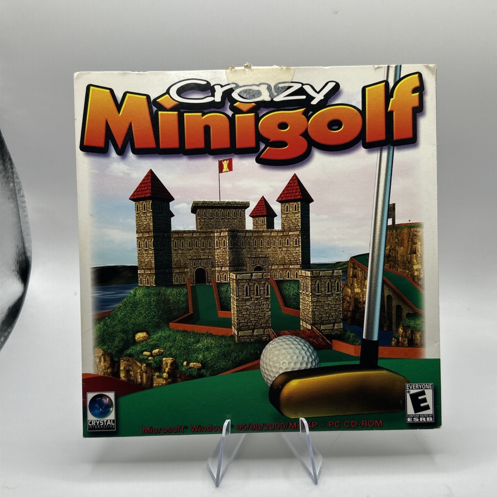 Crazy Mini Golf PC CD haunted cemetery medieval castle 9-hole putt putt game 3D