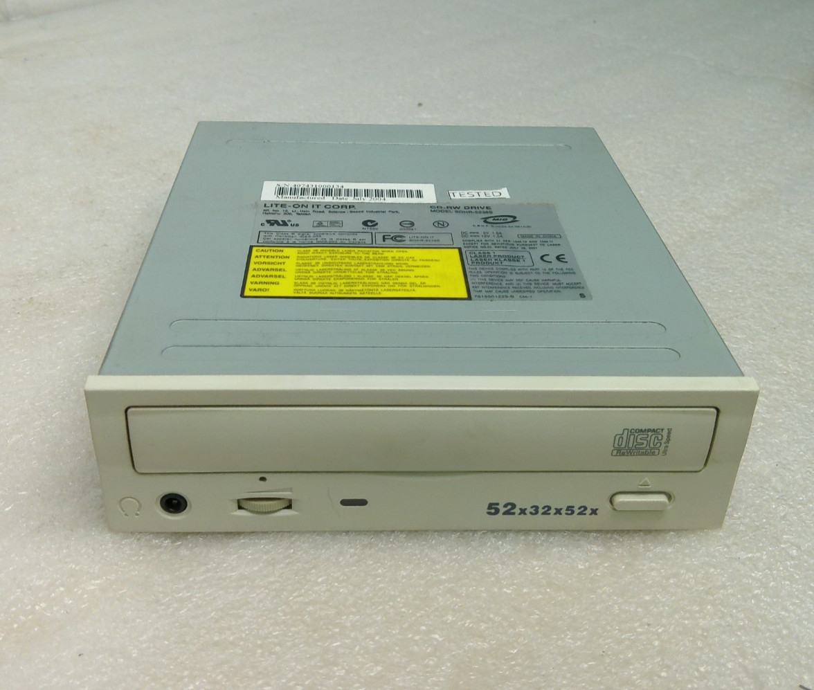 Lite-On SOHR-5238S Internal 5.25-inch IDE/PATA Half-Height CD-RW Drive