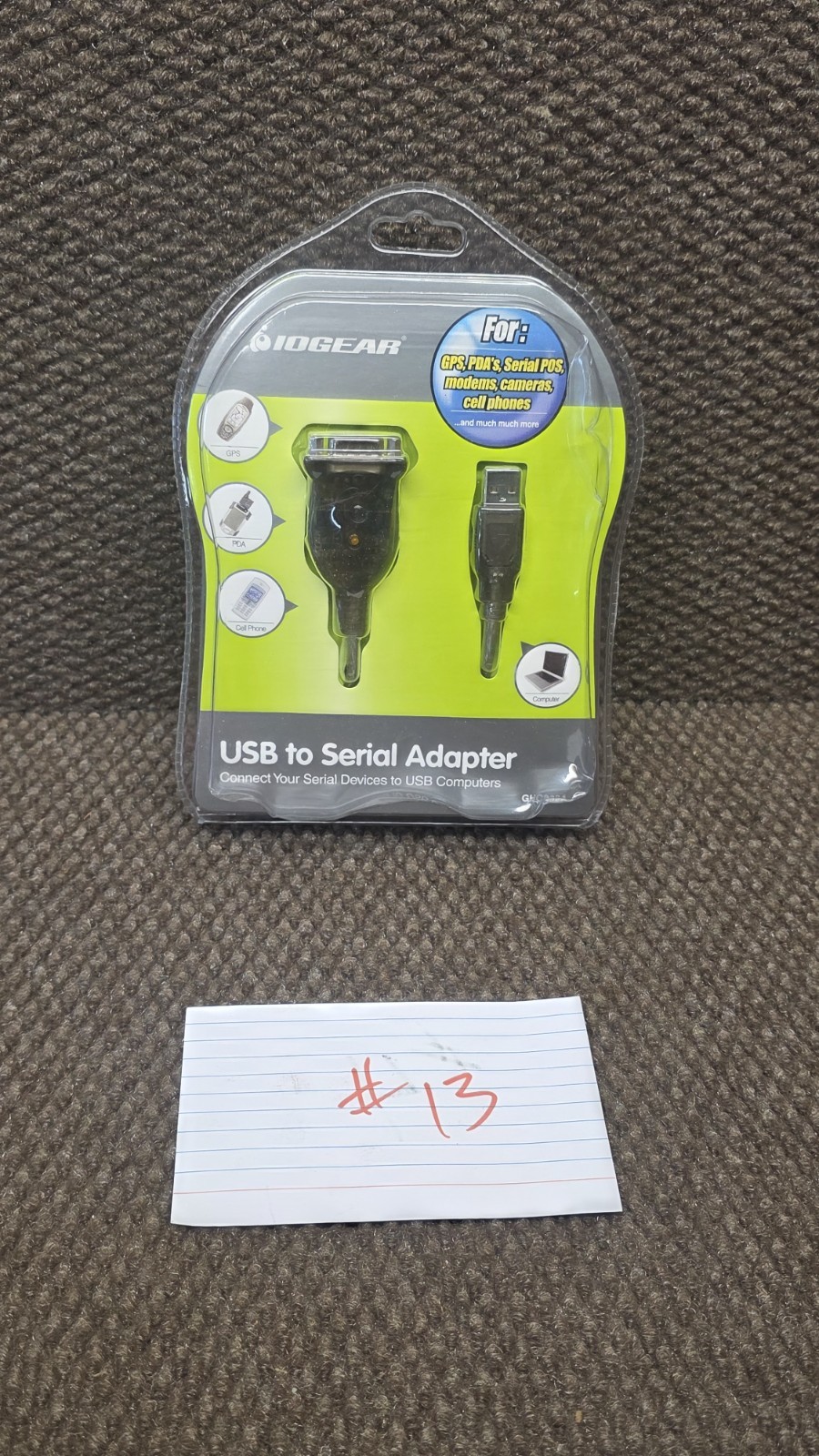 IOGear USB to Serial RS-232 Adapter GUC232A