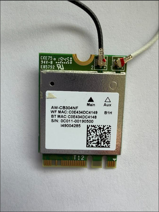 AzureWave AW-CB304NF RTL8821CE chip - WIFI5 + Bluetooth Card