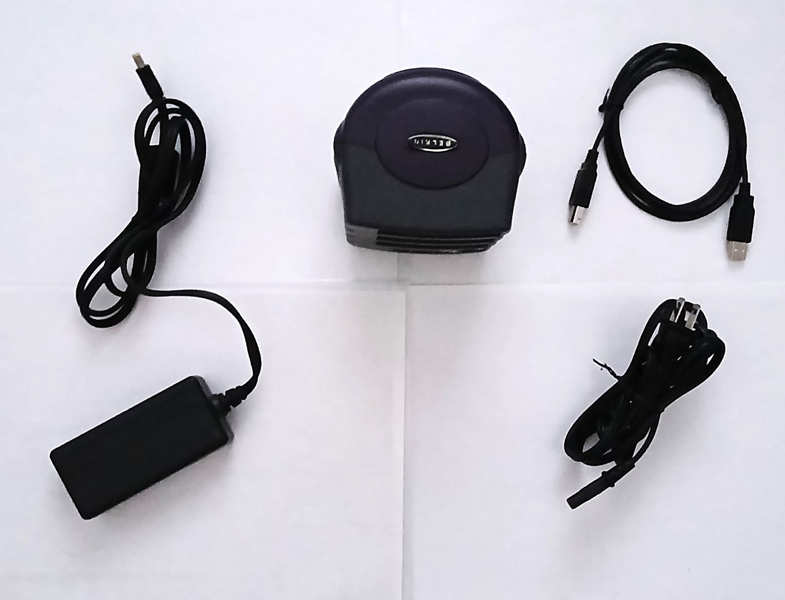 Vintage Retro Belkin BusStation F5U100 Modular 7-Port Hub Complete Bundle