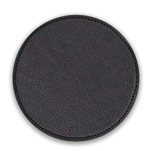 Nordik Leather Desk Mat - Pebble Black - Large Leather Desk Pad 35x17 in
