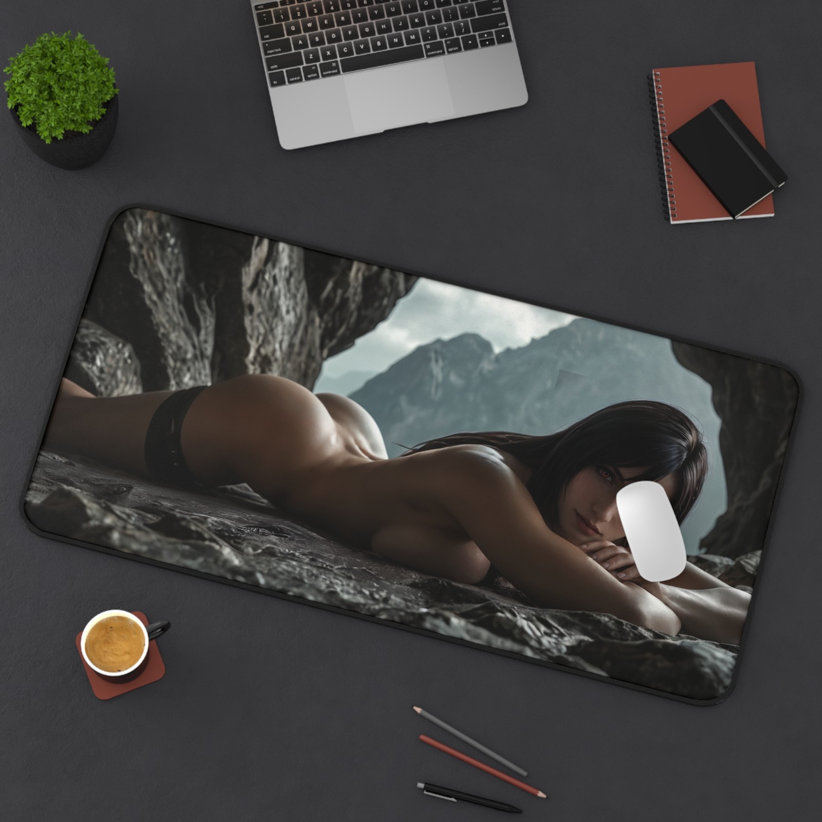 Tifa Lockhart Mouse Pad, FF7 Desk Mat, Gaming Accessories