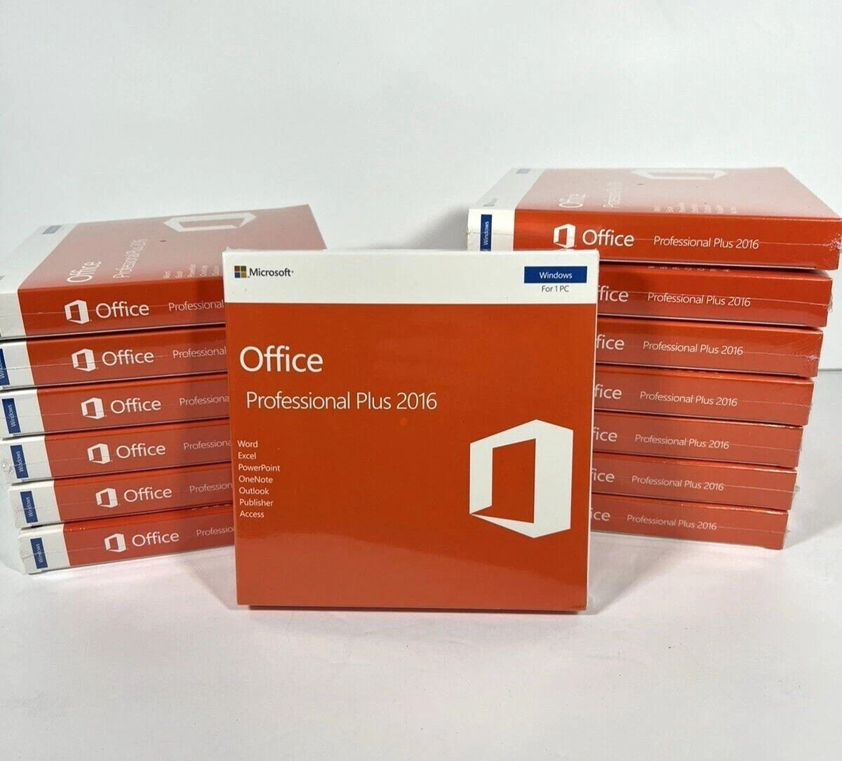 Microsoft Office Professional Plus 2016 (For 5PCs Verified) DVD Sealed Lifetime