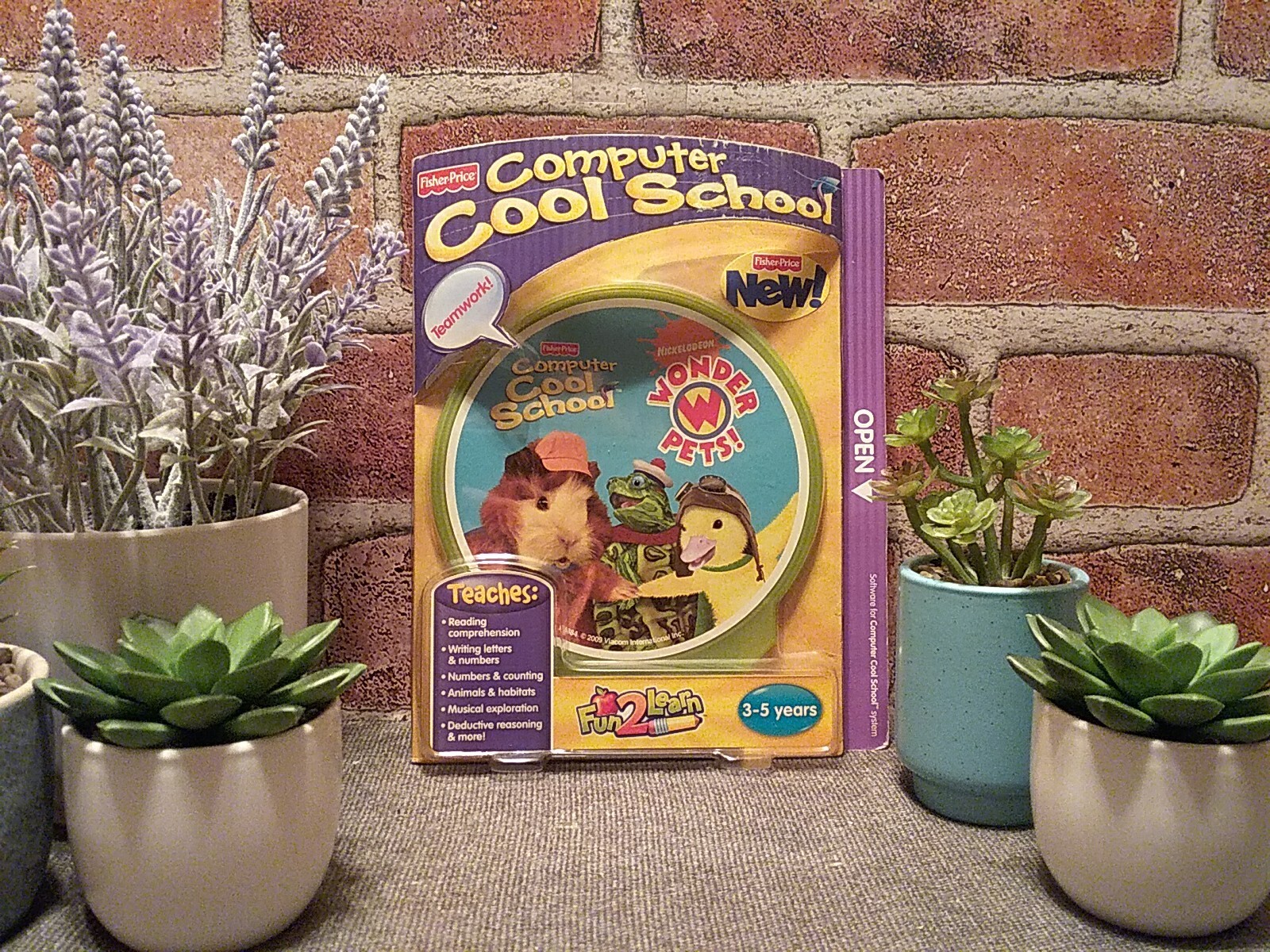 2009 Fisher-Price Computer Cool School Nickelodeon WONDER PETS TEAMWORK