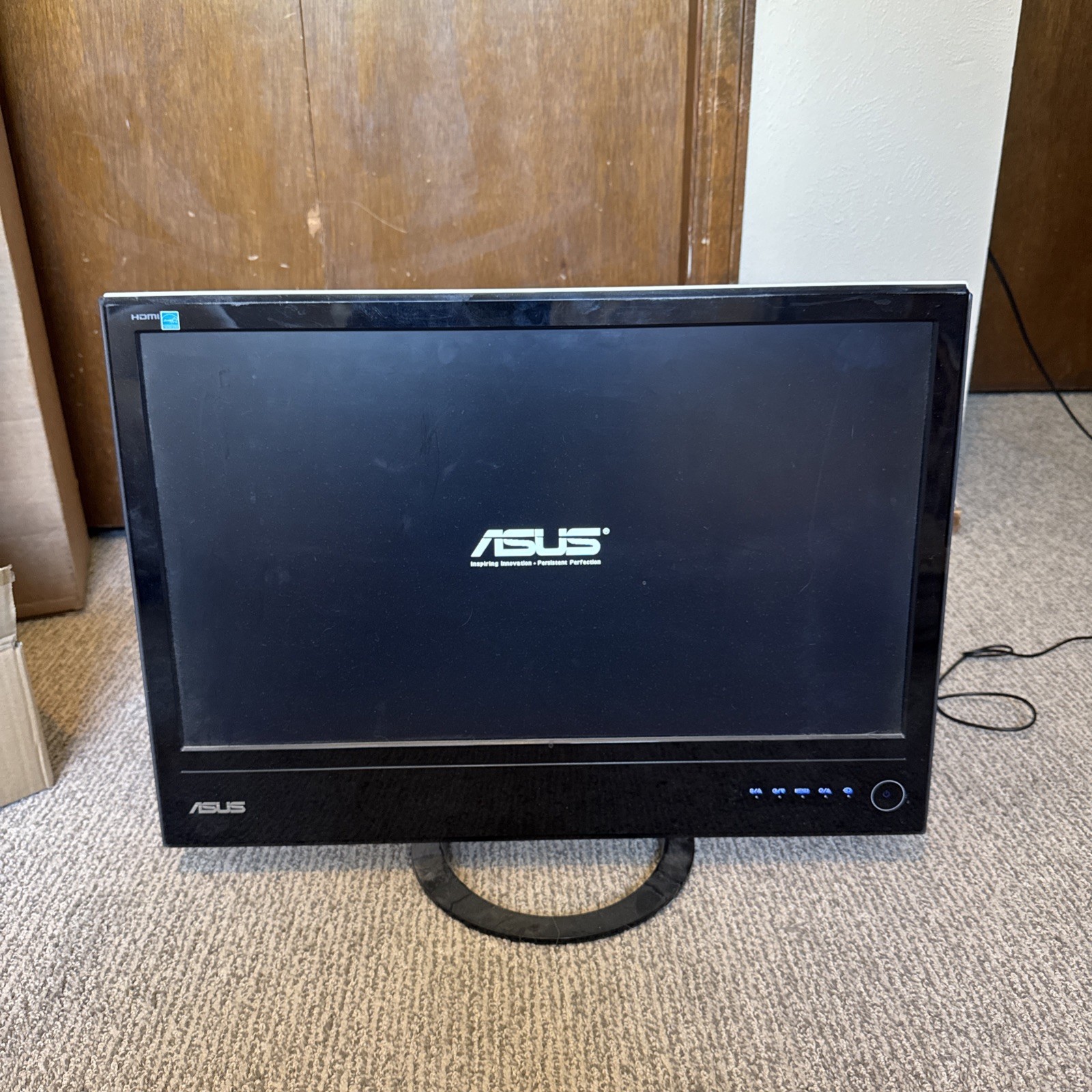 Asus 23-Inch LCD Monitor  ML238H Wide Ultra-Slim HDMI FHD 1080p With Adapter