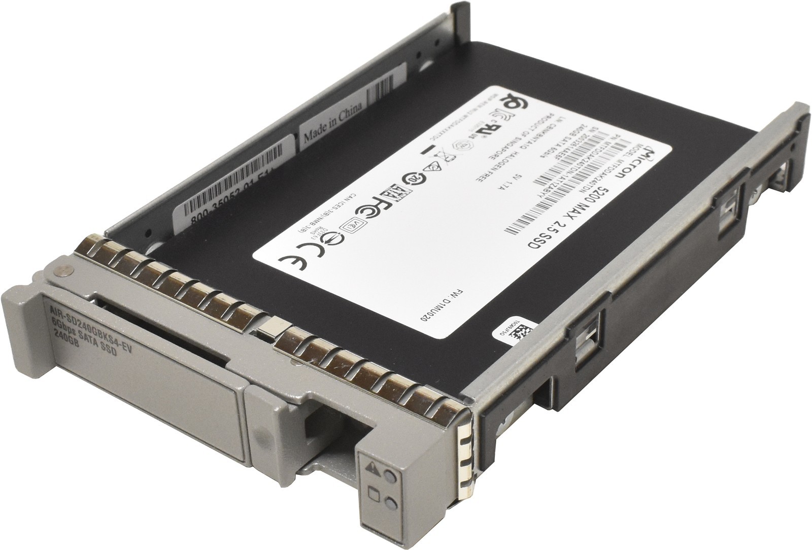 Cisco Micron 5200 MAX 240GB SATA 6Gb 2.5" SSD MTFDDAK240TDN AIR-SD240GBKS4-EV
