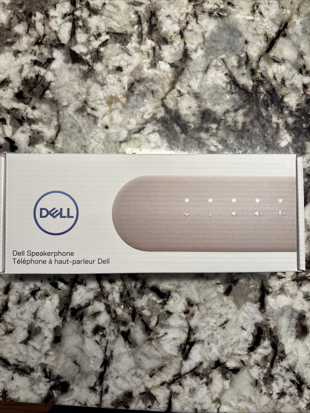 Dell Speakerphone SP3022 USB Computer Speaker - White - New