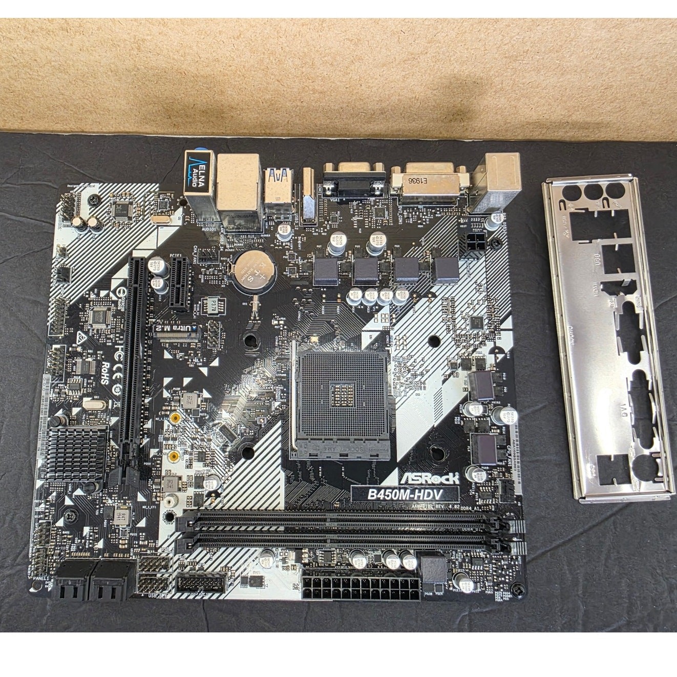 ASRock B450M-HDV R4.0 micro-ATX motherboard AM4