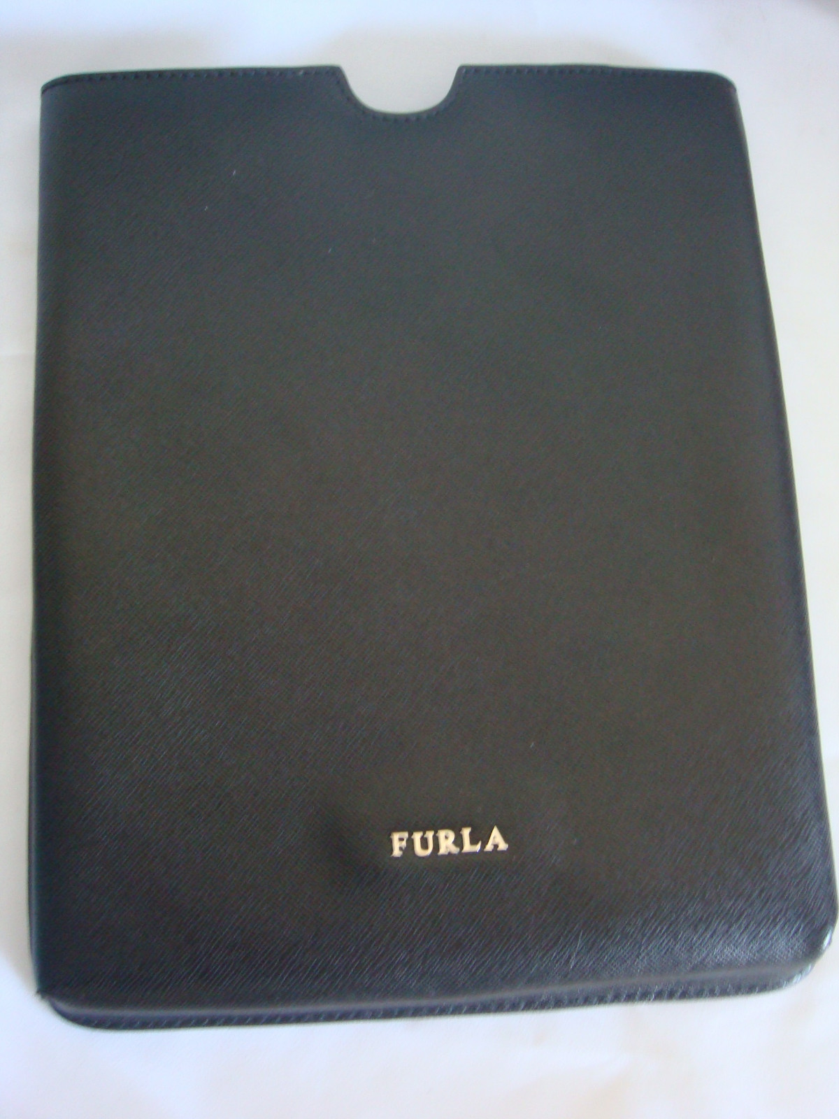 WOMENS AUTH 100% FURLA IPAD2 SLEEVE CASE STORAGE NEW BLACK 