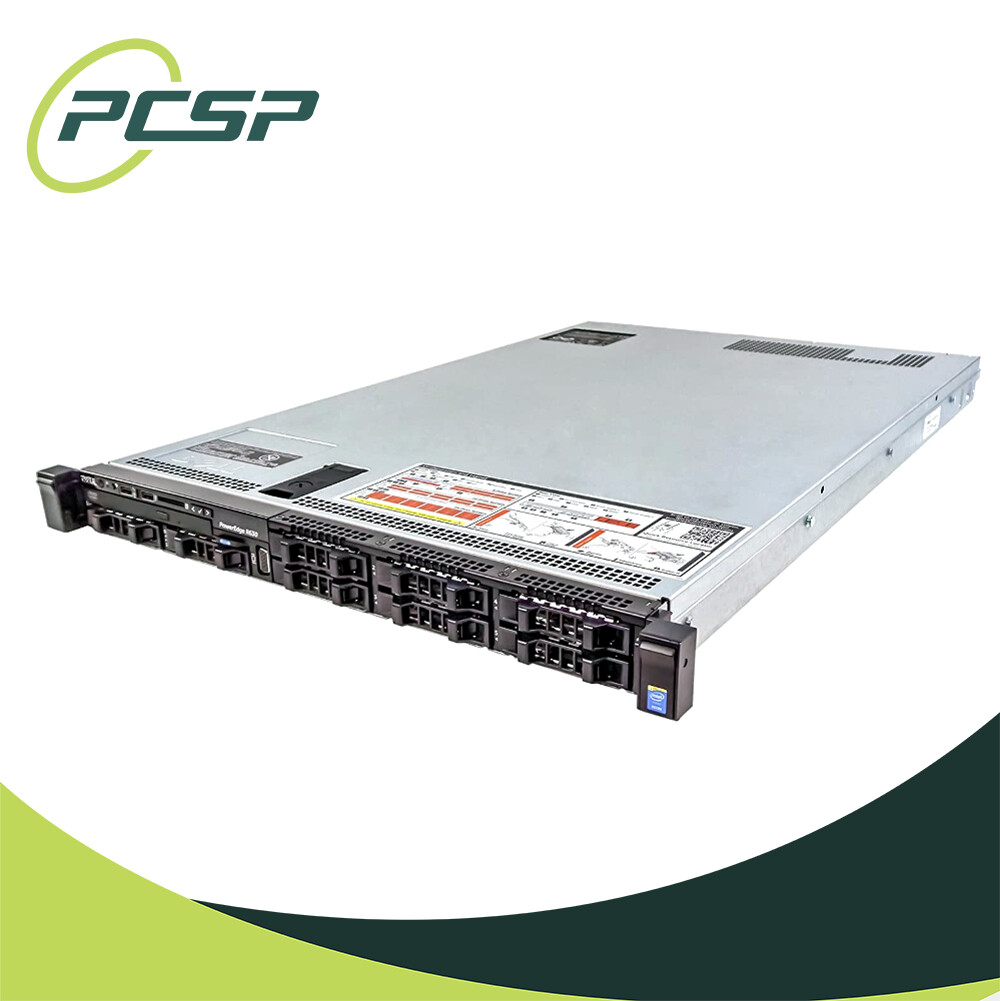 DELL PowerEdge R630 8SFF Server 2x E5-2699 v3 2.3GHz = 36 Cores 32GB H730 4xRJ45