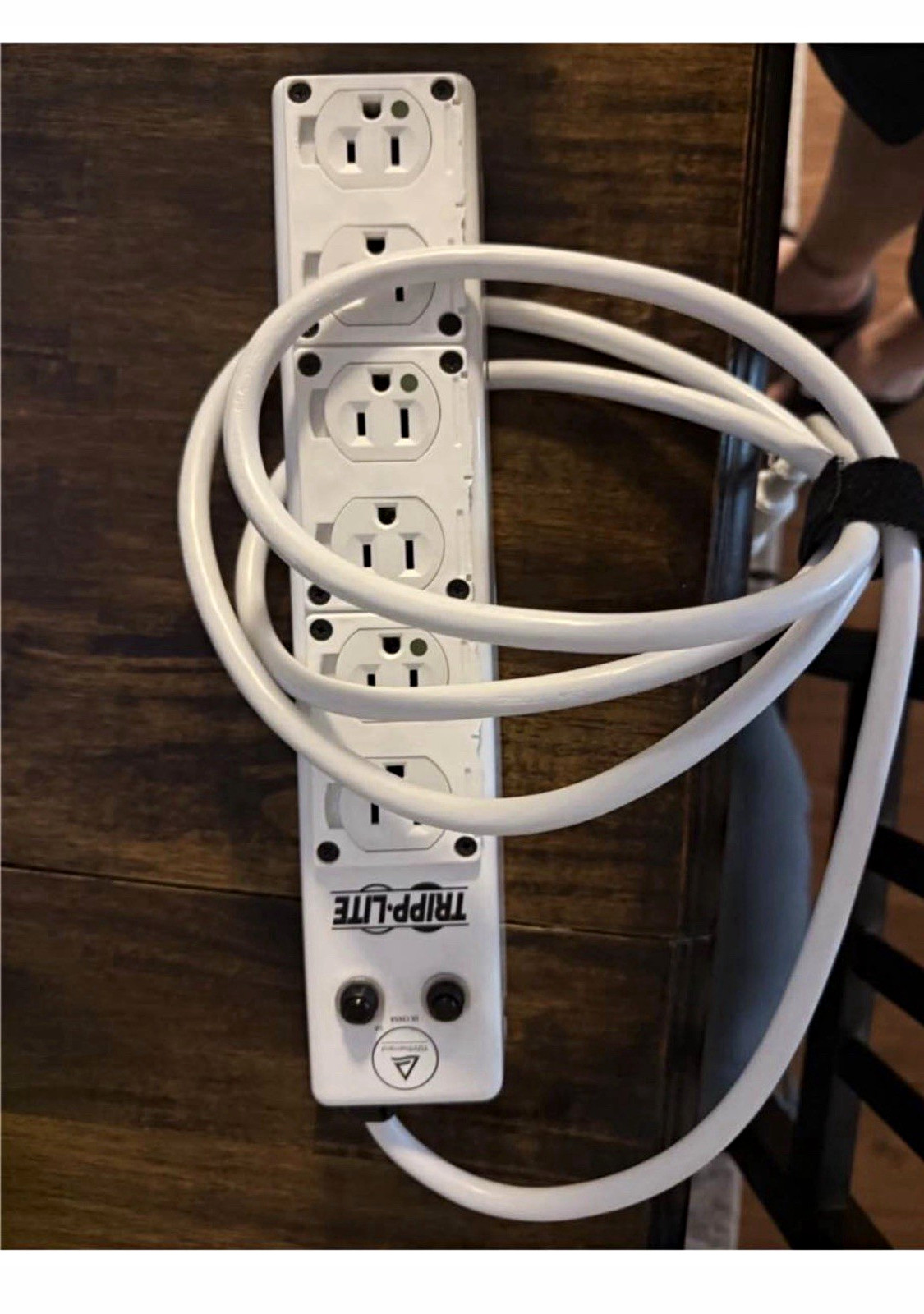 Tripp Lite PS-602-HG 6-Outlet Power Strip 1.5 ft Cord 120V 15A