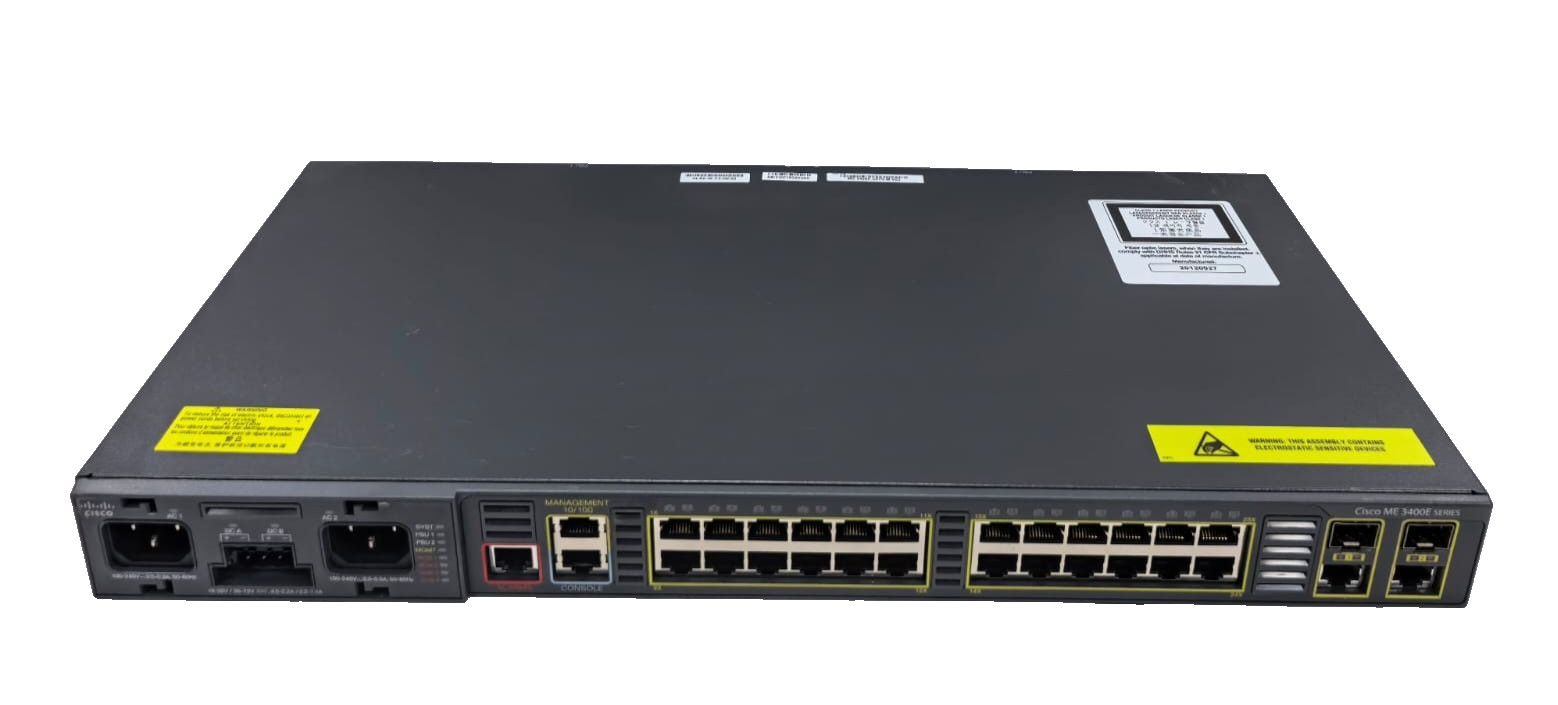 CISCO ME 3400E/ME-3400E-24TS-M ETHERNET ACCESS SWITCH 