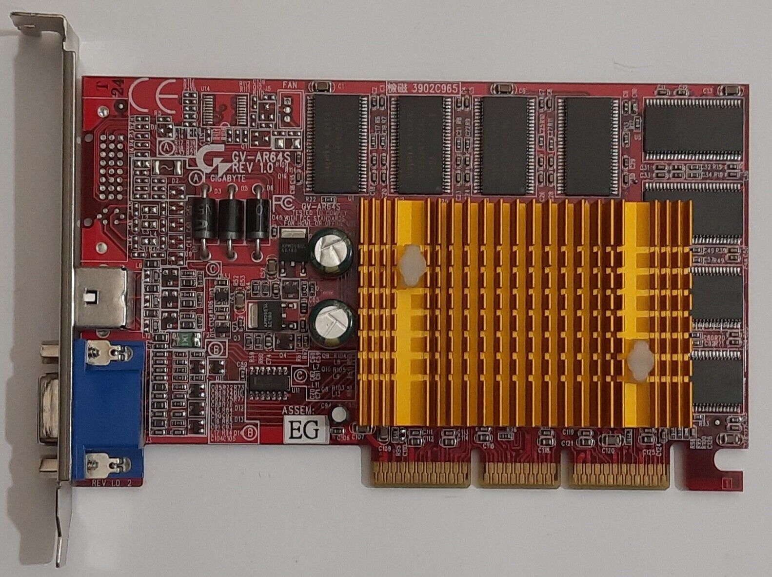Gigabyte GV-AR64S AGP Graphics Card (ATI Radeon 7500LE, 64MB, Retro)